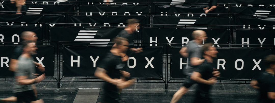 HYROX Athlete Running